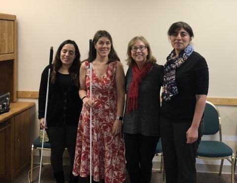 Our new Senior Team held their first meeting together this morning. Left to right are Carina Orozco, Chris Parsons, Duncan Larsen and Anahit LaBarre.